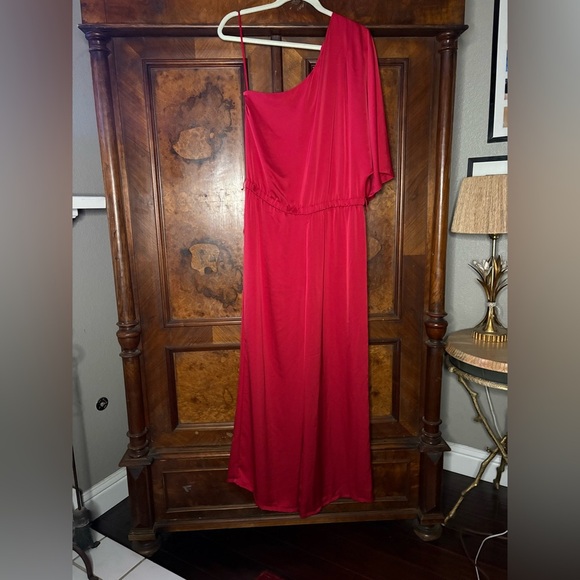 Ramy Brook- Tessa One Shoulder Jumpsuit. Size M - Picture 5 of 12